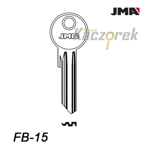 JMA 282 - klucz surowy - FB-15